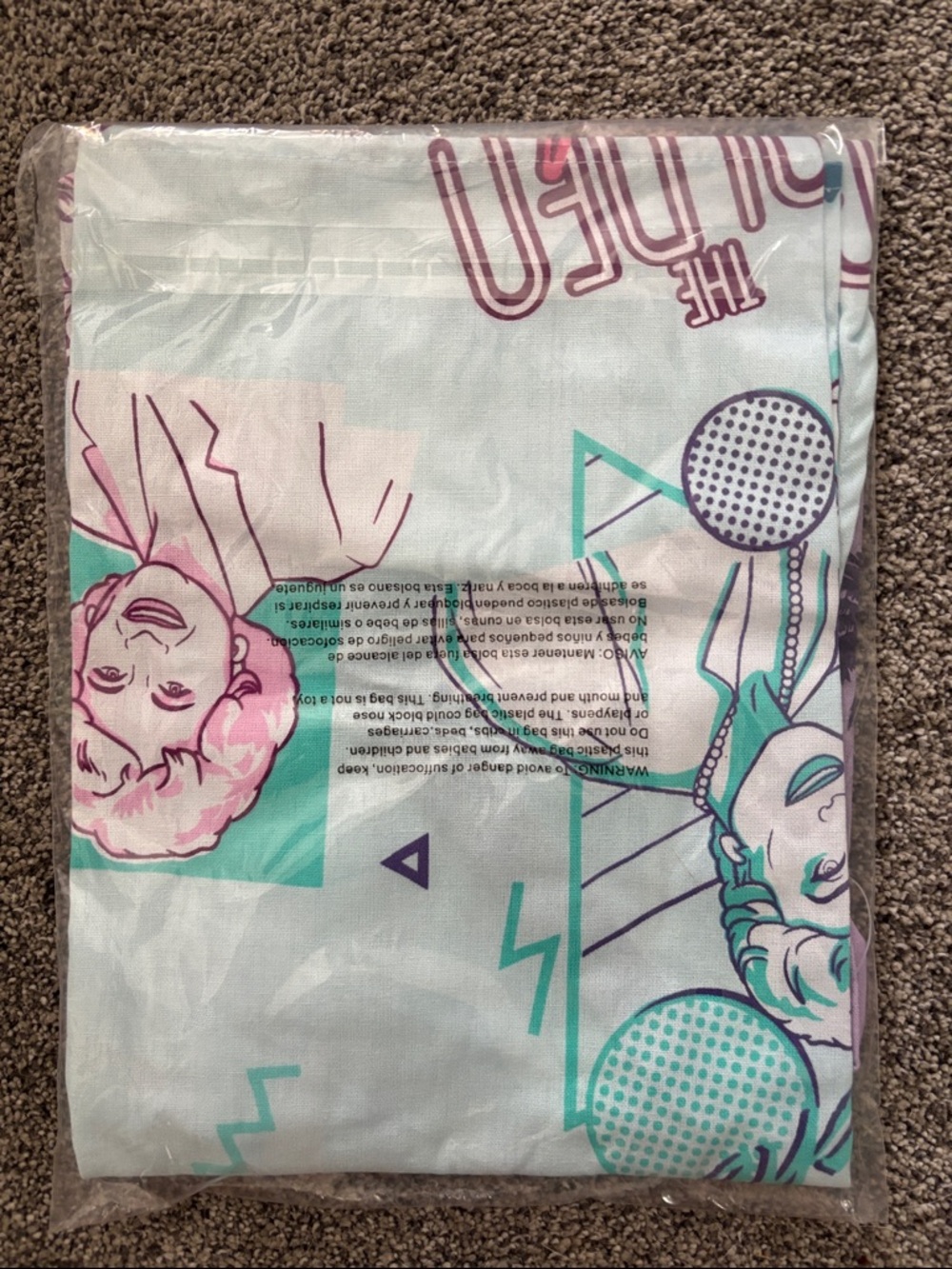 The Golden Girls Graphic Apron - Purple, Pink, Teal - Picture 2 of 2